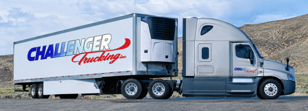 Challenger-branded 53ft reefer trailer